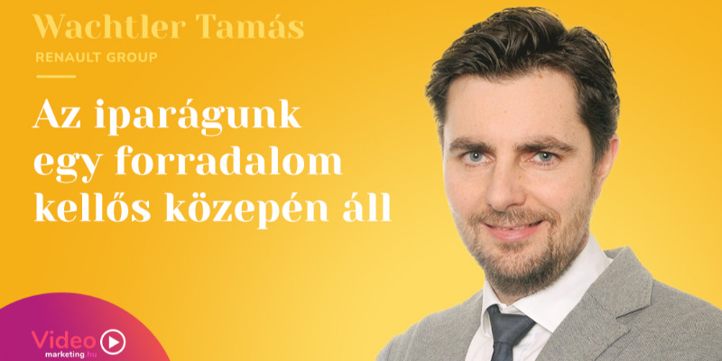 Wachtler Tamás - Az iparágunk egy forradalom kellős közepén áll